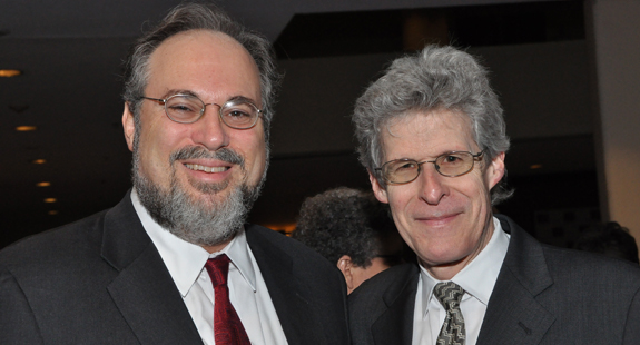 Board Chairman Seth Gelblum w/ The Rodgers & Hammerstein Organization's Theodore S. Chapin