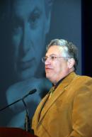 Harvery Fierstein accepting the Lifetime Achievement Award at the 2008 New Dramatists Spring Luncheon