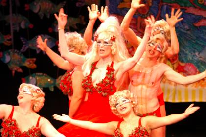 Bianca Leigh as Constance and ensemble