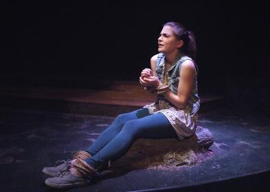 Emily Ruth James as THE GIRL,  photo: Ed Krieger