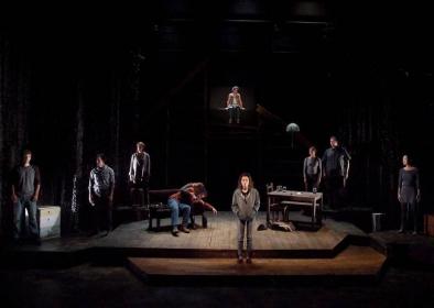 Full Company, Theatre @ Boston Court, photo: Ed Krieger