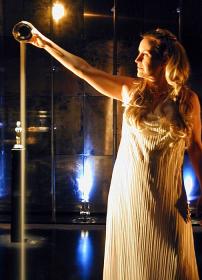 Paige Rogers in <I>Diadem</I>, directed by Rob Melrose, Cutting Ball Theater, 2011.