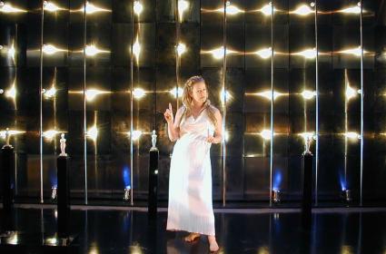 Paige Rogers in <I>Diadem</I>, directed by Rob Melrose, Cutting Ball Theater, 2011.