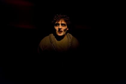 Gabriel Regojo in Catastrophic Theatre's production. Photo: Anthony Rathbun.