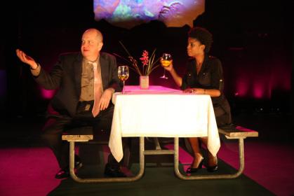 <i>Civilization (all you can eat)</i> at Clubbed Thumb (NYC).  Photo Credit: Carl Skutsch