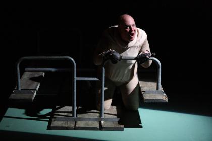 <i>Civilization (all you can eat)</i> at Clubbed Thumb (NYC).  Photo Credit: Carl Skutsch
