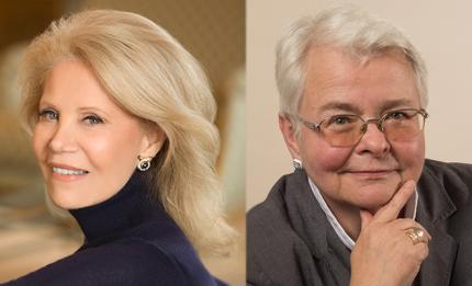 Daryl Roth (left) and Paula Vogel