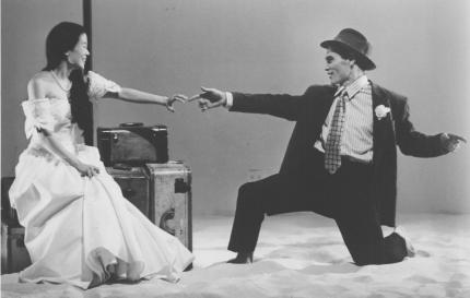 Leana Pai and Billy Crudup in <I>America Dreaming</i>.