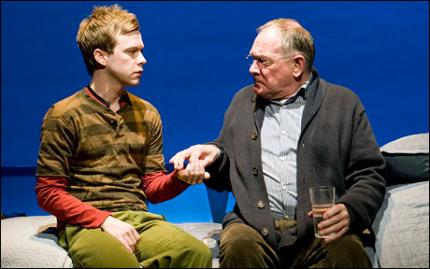 Clifton Guterman and Ross Bickell in Apparition Production's 2008 production, dir. Wendy C. Goldberg