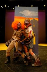 Daphne Gaines as Angie and Taylor Mac as Kelly