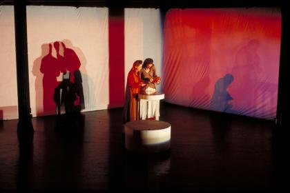 Dale Soules and Margi Sharp in <I>Awakening</i>. Photo by Sonoko Kawahara
