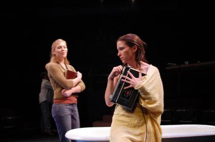 Robin Grace Thompson and Lauren Bauer in Hum of the Arctic (Actors Theatre of Louisville). Photo by Brian Balcom.