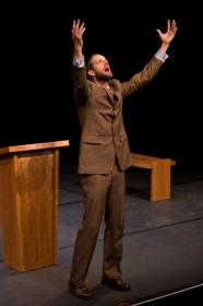 Brian Bickerstaff in <I>Church</i>, photo by Ryan Jensen.