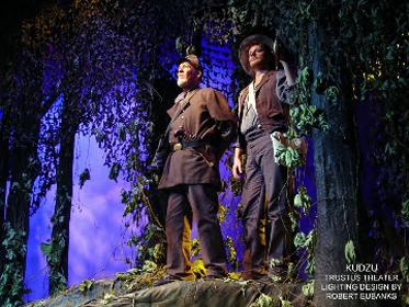 Bob Hungerford and Brian Schilb in <i>Kudzu</i>, Trustus Theatre. Photos by Robert Eubanks