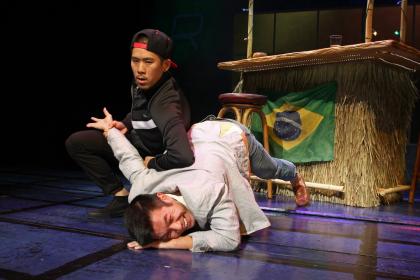 Lawrence Kao and Nelson Lee at SCR