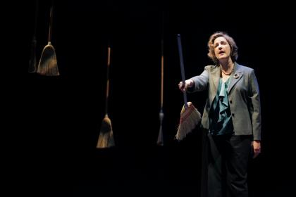 "Give me a broom...and I will clean house." Gail (Blair Sams) from the ASF production.