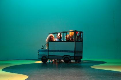 Anarchist in paddy wagon