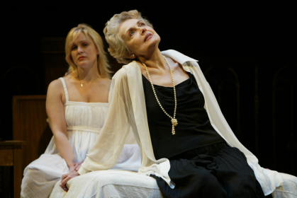 Sherri Parker Lee and Mary Beth Peil in <i>Madagascar</i>, directed by Gus Reyes. SPF, 2006; photo by Carol Rosegg