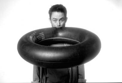 "Yesterday, I saw a squirrel carrying a bagel in its mouth." Martin Burke as Chester: Zac Scott premiere, Austin, TX