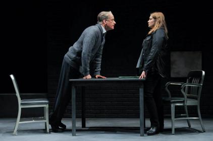 MCC. Frank Wood and Merritt Wever. Photo by Jenny Anderson.