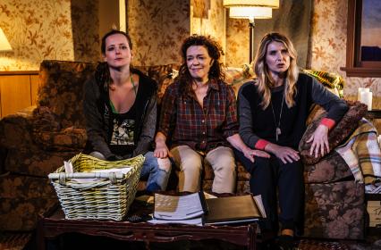 Labyrinth Theater, NYC. Anna O'Donaghue, Didi O'Connell and Nadia Bowers