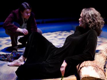 Meighan Gerachis and Marilyn Dodds Frank in Precious Little, Rivendell Theatre, dir. Julieanne Ehre. Photo: John W. Sisson, Jr. 