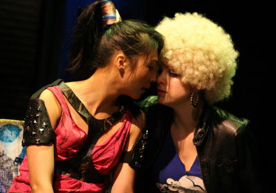 Maureen Sebastian and Bonnie Sherman in Soul Samurai (Ma-Yi Theater & Vampire Cowboys 2009)