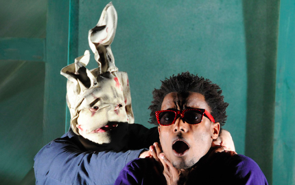 Tom Myers and Sheldon Best in Alice in Slasherland (Vampire Cowboys 2010)