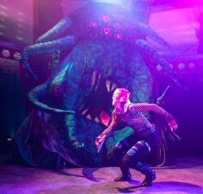 Infusion Theatre's production of Fight Girl Battle World (2013)