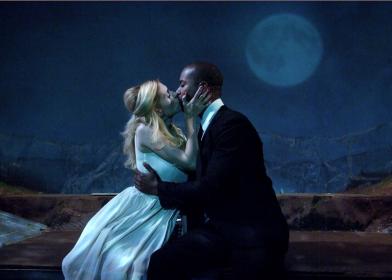 "The picture that launched a thousand rowboats." Cleve (Nic Few) & Honey (Emily Kosloski): Theatre @ Boston Court