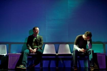 Brandon Miller and Jonathan Walker in Apparition Production's 2008 production, dir. Wendy C. Godlberg