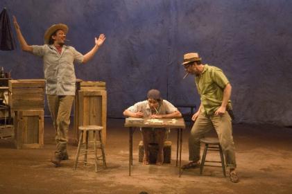 Joaquin Torres, Alexis Camins, and Gilbert Cruz