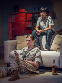 Mairin Lee as Casey and Zane King Beers as Saheed